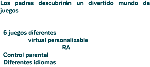 Los padres descubrir n un divertido mundo de juegos donde los ni os pueden jugar y explorar nuevas habilidades para c   